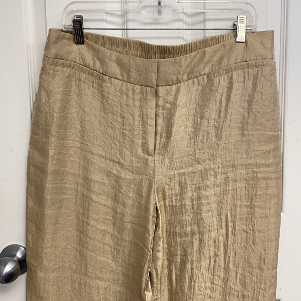 Chico's gold pants